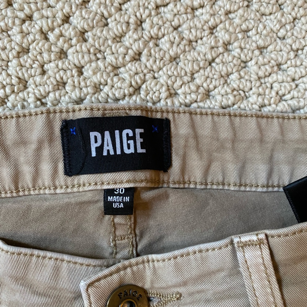 Paige Men’s size 30 tan pants